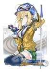 【FGO】ミニ四駆マグナムセイバーを持つセイバーさん！！　ブラックセイバーとの対決の日は近そうですねのサムネイル画像
