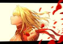 【FGO】髪を解くネロちゃまイラスト！！　横顔が美しすぎる//////のサムネイル画像