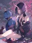 【FGO】酒呑ちゃんイラスト！！　桜が良く似合います//////のサムネイル画像