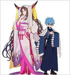 【FGO】和装のサーヴァント達イラスト！！　元の衣装をうまく和風にしてるのいいねのサムネイル画像