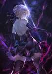 【FGO】黒王イラスト！！　背中がセクシーすぎる/////のサムネイル画像