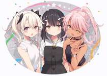 【FGO】プリズマトリオのイラスト！！　3人とも可愛すぎる/////のサムネイル画像