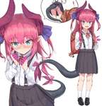 【FGO】ランドセルを背負ったJSエリちゃん！！　可愛い/////のサムネイル画像