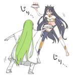 【FGO】ケーキを構えるエルキドゥ&イシュタルｗｗｗ　先手必勝よ！！のサムネイル画像