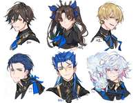【FGO】青が似合うサーヴァントイラスト！！　青黒金の衣装もいいねのサムネイル画像