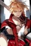 【FGO】バイクに跨るモーさんイラスト！！　モーさんイケメンすぎるやろ//////のサムネイル画像