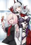 【FGO】マシュと一緒に写真を撮るカーミラさん！！　可愛いカーミラさんすこ！のサムネイル画像