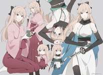 【FGO】大人沖田さんイラスト！！　ロングヘア沖田さん美しすぎる///////のサムネイル画像