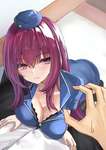 【FGO】婦警さんなスカサハ師匠イラスト！！　破壊力が凄すぎる///////のサムネイル画像