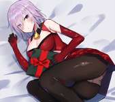 【FGO】クリスましゅイラスト！！　この衣装、最強///////のサムネイル画像