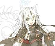 【FGO】近衛乙嗣の猫耳付き景虎ちゃんイラスト！！　にゃーー！のサムネイル画像