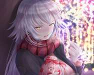 【FGO】照れながらチョコを渡してくる邪ンヌさん！！　可愛すぎる/////のサムネイル画像