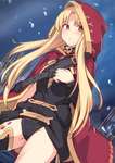 【FGO】フードを被ったエレちゃんイラスト！！　フード霊衣早く実装してほしいのサムネイル画像