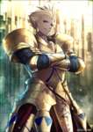【FGO】ケースワベさんのギルガメッシュイラスト！！　黄金鎧の質感いいねぇ！のサムネイル画像