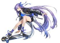 【FGO】スケボーを楽しむメルトさんイラスト！！　スタイリッシュすぎる///////のサムネイル画像