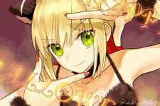 【FGO】ハロウィン感あるネロちゃまイラスト！！　ネロちゃま可愛すぎるんだよなぁ！！のサムネイル画像