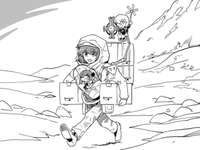 【FGO】デスストコスチュームで配達するぐだ子さん！！　転びそうだなぁ....のサムネイル画像