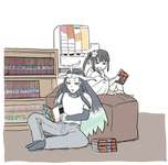 【FGO】読書コーナーに入り浸る荊軻&始皇帝！！　朕、めっちゃくつろいでるｗのサムネイル画像