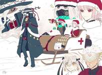 【FGO】ナイチンゲールクリスマスでトナカイをするエドモンｗｗｗ　アスクレピオスサンタもすこ！！のサムネイル画像