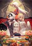 【FGO】lackさんのジャンヌ姉妹＆ラクシュミーさん！！　まごうことなき姉妹ですねｗのサムネイル画像