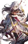 【FGO】両手に武器を構える景虎ちゃんイラスト！！　カッコ良すぎなんだよなぁ！！のサムネイル画像