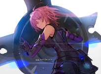 【FGO】盾持ちのマシュイラスト！！　戦ってるマシュは美しすぎるな！のサムネイル画像