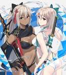 【FGO】水着のW沖田さん！！　沖田ちゃんも水着似合う！！のサムネイル画像