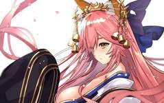 【FGO】玉藻イラスト！！　髪飾りオシャレだねのサムネイル画像