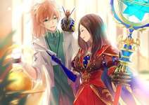 【FGO】ロマン＆ダヴィンチちゃんイラスト！！　尊いです....のサムネイル画像
