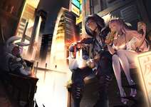 【FGO】新宿での私服メイヴ＆オルタニキ！！　お似合いカップルすぎる/////のサムネイル画像