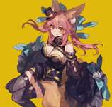 【FGO】ちょこ庵さんの黒衣装玉藻ちゃん！！　コミケ当選おめでとう！のサムネイル画像