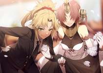 【FGO】ドレスのフランちゃん＆タキシードのモーさん！！　モーさんイケメンすぎる//////のサムネイル画像