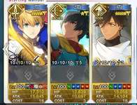 【FGO】アーサーが出した星をオジマン、アーラシュ、アーサーで奪い合う図ｗｗｗ　「僕が生成したスターをもっていかないでくれないか！！」のサムネイル画像