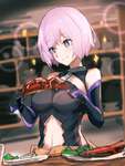 【FGO】シドゥリさんの手料理をおいしそうに食べるマシュ！！　私もシドゥリさんの手料理食べたい......のサムネイル画像