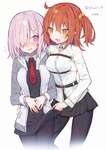【FGO】マシュを誘うぐだ子！！　あぁ＾～のサムネイル画像