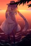 【FGO】夏のマリー！！　夕暮れの海っていいよねのサムネイル画像