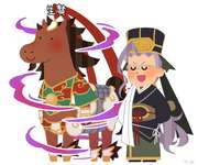 【FGO】いらすとや風の陳宮の宝具発動時風景！！　馬ｗｗｗのサムネイル画像