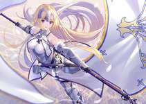 【FGO】聖女ジャンヌダルク！！　美しいです/////のサムネイル画像