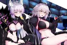 【FGO】敗北者のララバイコンビのアタランテオルタ＆邪ンヌ！！　オルタコンビすこ！のサムネイル画像