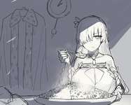 【FGO】深夜に冷凍チャーハンを３袋食べるアナスタシア ｗｗｗ　量ヤバイｗのサムネイル画像