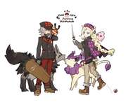 【FGO】サリエリ＆モーツァルト！！　後ろのポケモンもイメージとマッチしててすこ！のサムネイル画像