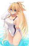 【FGO】競泳水着のジャンヌお姉ちゃん！！　お姉ちゃん最高！のサムネイル画像
