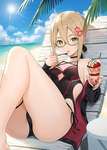 【FGO】水着姿でパフェを食べるえっちゃん！！　えっちゃん可愛いｗのサムネイル画像