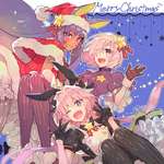 【FGO】クリスマスなニトちゃん&マシュ&アストルフォきゅん！！　全員可愛い！！のサムネイル画像