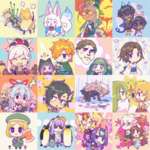 【FGO】Namieさんのミニサーヴァント達イラスト！！　可愛すぎる！のサムネイル画像