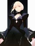 【FGO】ドレスの黒王イラスト！！　美しすぎる//////のサムネイル画像
