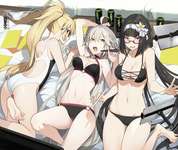 【FGO】サバフェスのジャンヌ姉妹＆おっきー！！　同人誌制作、お疲れ様です！のサムネイル画像