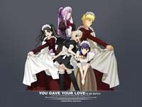 【FGO】SNサーヴァント達のメイド衣装イラスト！！　子ギル可愛いな！のサムネイル画像