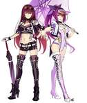 【FGO】レースクイーン衣装のスカサハ＆スカディ様！！　カッコいい＆可愛いとか最強なんだよなぁ！！のサムネイル画像