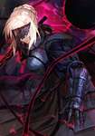 【FGO】黒王イラスト！！　HF黒王マジ最高だったわ！のサムネイル画像